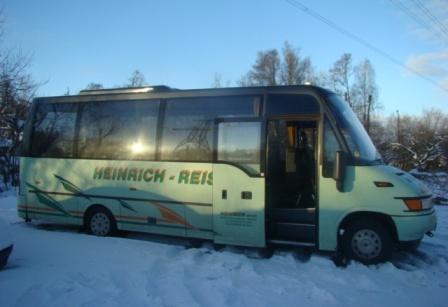 Minibus rental (with driver) Oslo, Norway Iveco 25 seats