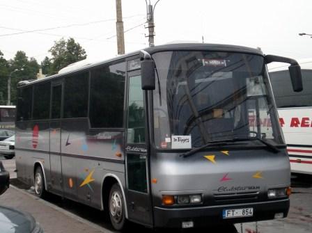 Bus rental in Oslo, Norway MAN 30 seats