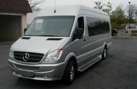 Bus rental Oslo, Norway Mercedes Benz Sprinter Lux TOP Business class