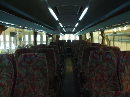 bus rental Oslo, Norway Scania 55 60 seats