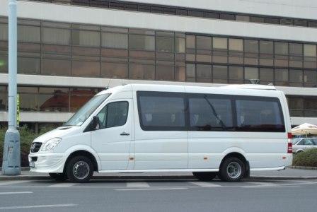 Bus rental Oslo, Norway Mercedes Benz Sprinter Lux TOP Business class