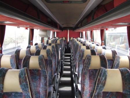 bus rental Oslo, Norway Scania 55 60 seats